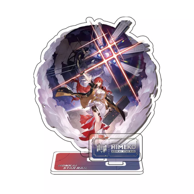 Cosplay Honkai: Star Rail Anime Acrylic Stand Figure Double-sided Decor Gift #9