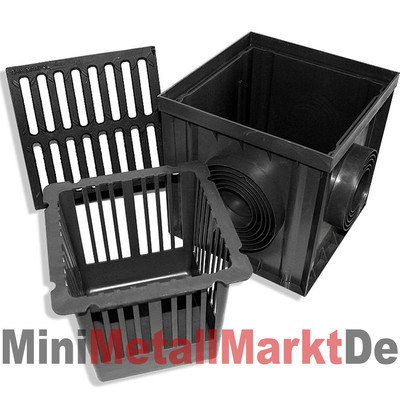 HOFABLAUF GUSS 300X300MM DN 75160 BODENABLAUF REGENABLAUF