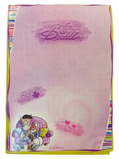 Bloc Notes Diddl Parfumé à Gratter - Stylo & Papier Parfumés Pour Fans De Diddl