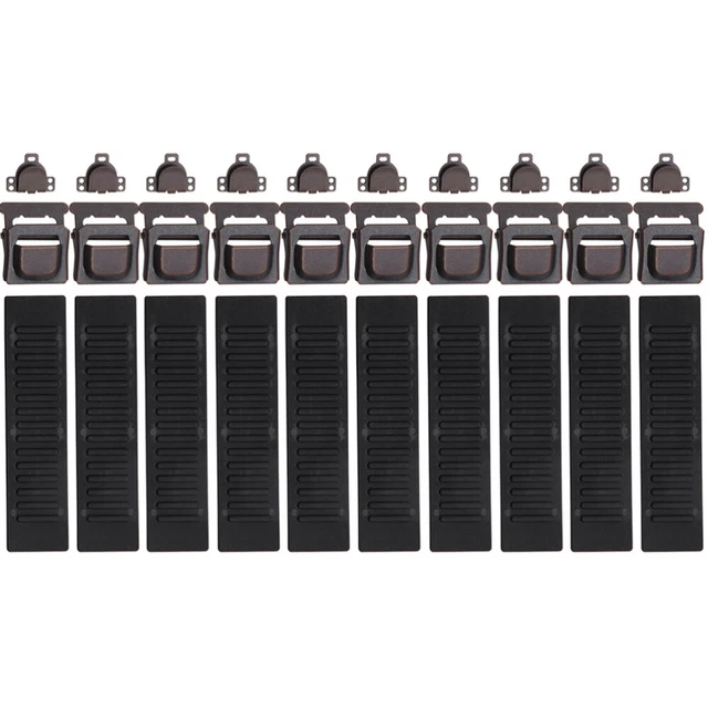 10 Sets Taillenverstellschnalle 2.2×2cm Kupfer Fräulein