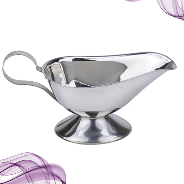 Contenitore salse stoviglie da servizio tazza per salsa in acciaio inox bistecca