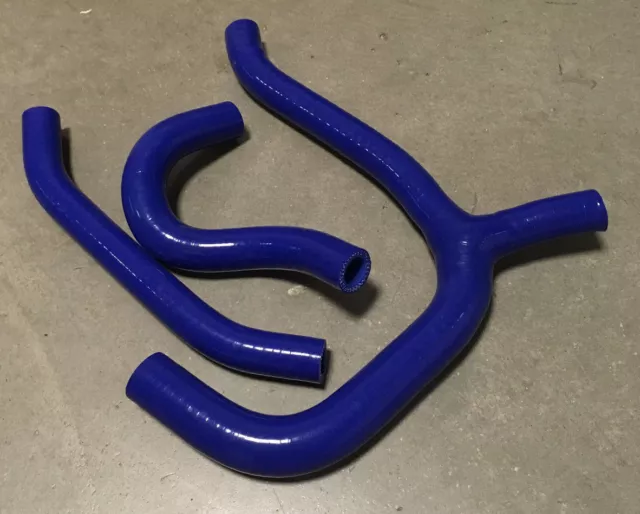 Tuyaux Silicone Radiateur Bleu Honda CRF250R 14 15 16 17 Radiateur Silicone Hose