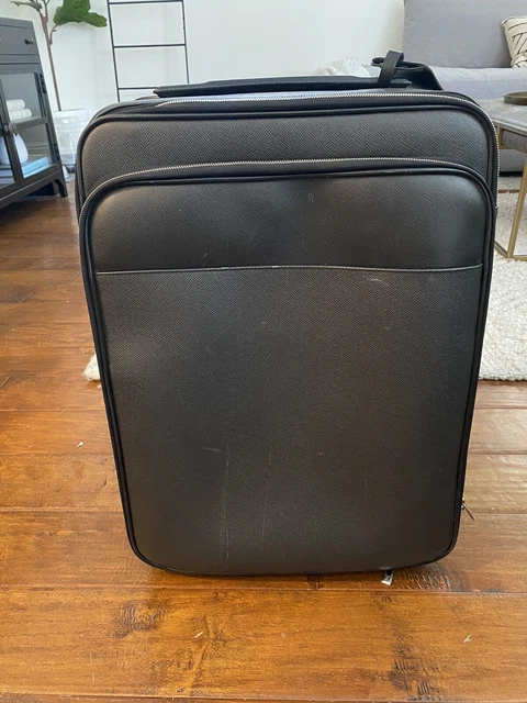 Louis Vuitton Black Taiga Business Pegase 55