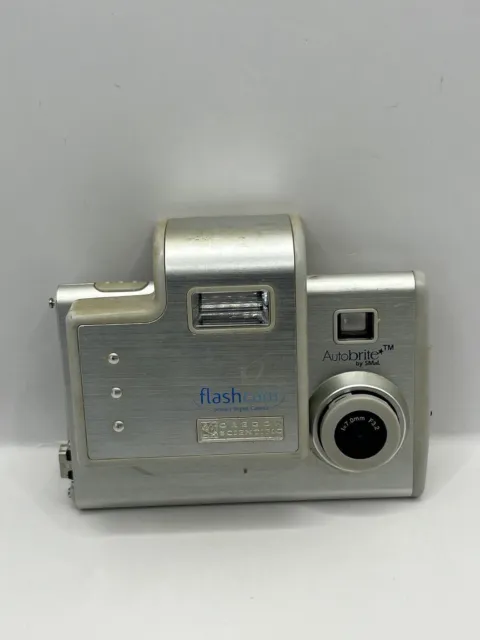 Oregon Scientific Autobrite Camera + Flash Cam Untested For Parts / Repair