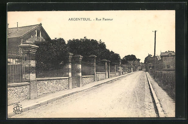 CPA Argenteuil, Rue Pasteur