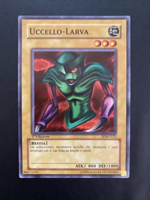 Yu-Gi-Oh! Comune Sovrano Della Magia 1ª Ed ITA NM Sdm-i122 Uccello-Larva