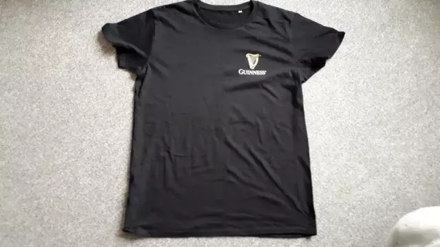 GUINNESS - T shirt - Black -Various Sizes