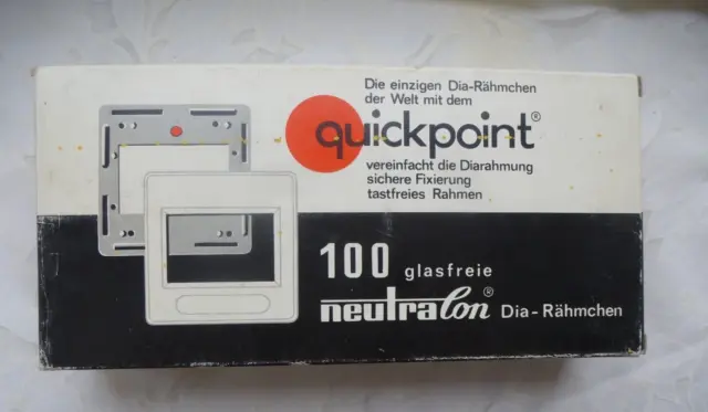 Google Quickpoint 100 sin vidrio Neutralon marco de diapositivas compras imágenes videos