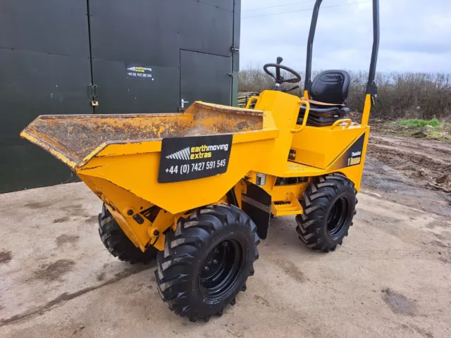 2021 Thwaites 1 Ton Hi Tip Mach 201 Dumper Terex JCB Plus VAT