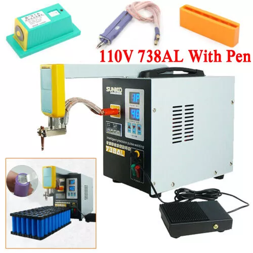 3.6KW Handheld Precision Pulse Battery Pack Testing Pulse Spot Welder Adjustable
