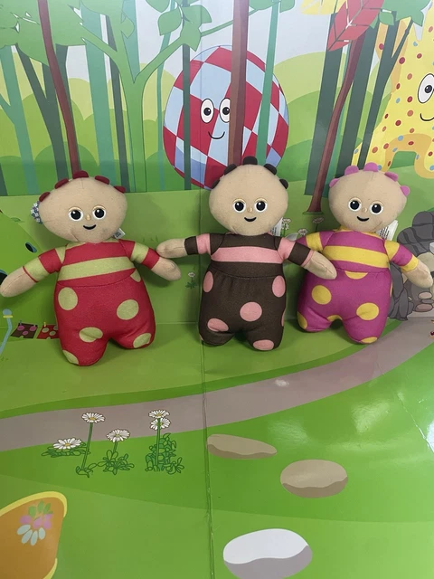 IN THE NIGHT Garden Tombliboo 7” Plush Teddy’s Set OOO EEE UNN X3 ...