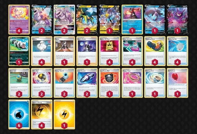 PALKIA VSTAR MEW RADIANT GRENINJA  Pokemon Online Digital Deck Pokemon Card TCG