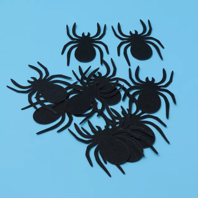50 pz decorazioni Halloween spaventose ragno per adesivo da parete