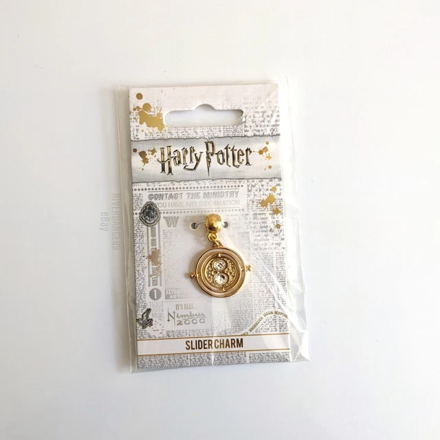 HARRY POTTER Fixed Time Turner Slider Charm (New & Sealed)[The Carat Shop]