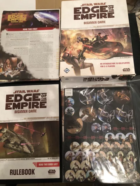 Star Wars Edge of the Empire Role Playing Game RPG Beginner Game - Missing Dice