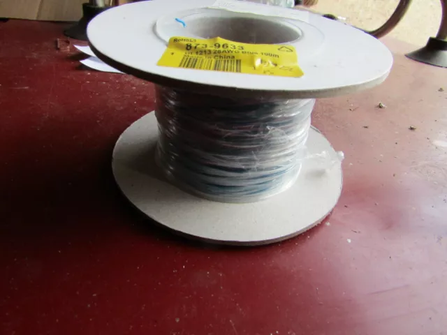 100m X UL1213 Branchement Câble 28AWG Bleu 7/0.16 MM 100m - H7MR 8739633