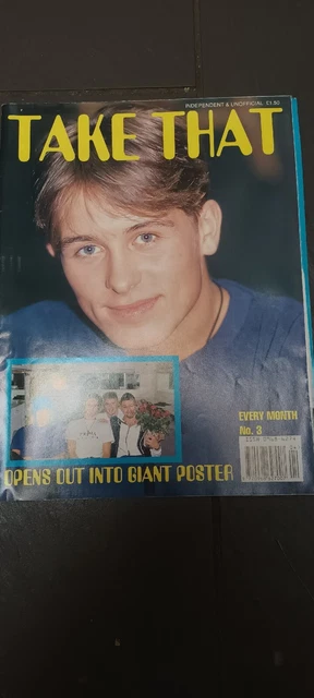 Take That Poster Magazine