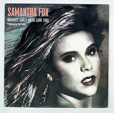 Samantha FOX Vinyle 45 tours 7" NAUGHTY GIRLS Need Love -DREAM CITY -JIVE 42035
