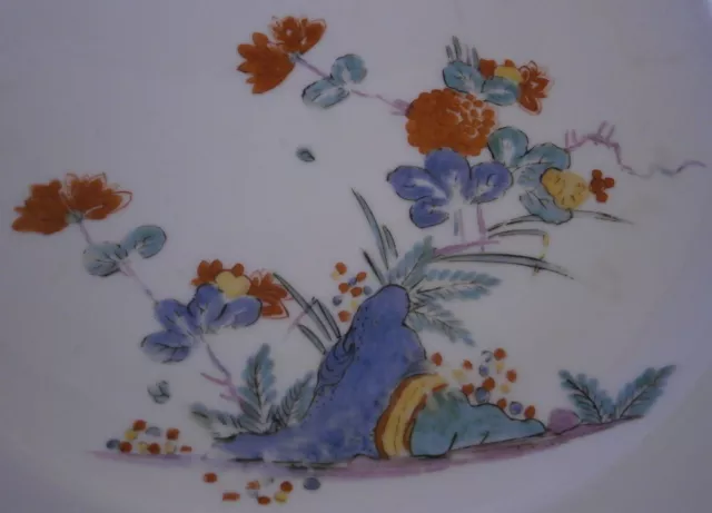 Antique 1740 18thC Meissen Porcelain Kakiemon Design Plate Porzellan Teller