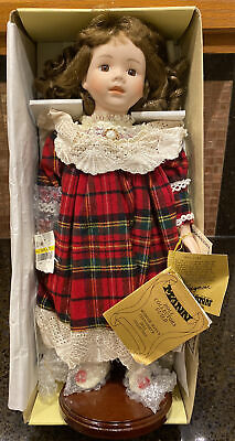 Seymour Mann's18”JOANNE Porcelain Doll Connoisseur Collection Limited Ed NEW BOX