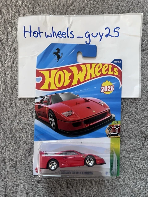 HOT WHEELS FERRARI F40 Competizione 2025 HW Exotics #198/250
