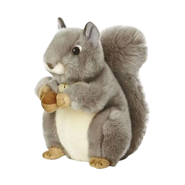Simulation Squirrel PlushToy Cute Soft Toy Stuffed Toy Animals Doll Kids Gift