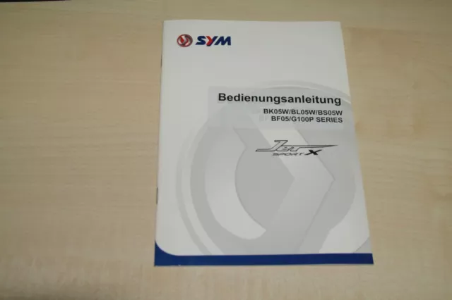 Bedienungsanleitung für SYM Jet 50 / Mask 50