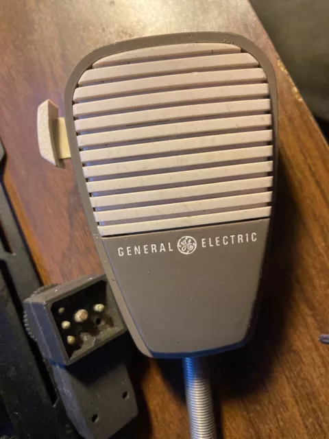 Vintage GE Shure Brothers 19C320270G1 General Electric CB Radio Microphone