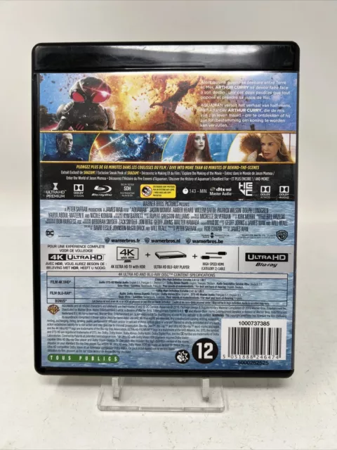 Blu-ray Aquaman 4k Ultra Hd 3