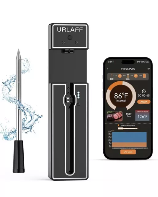 MixStick 500FT Wireless Meat Thermometer,Digital Food Thermometer With Bluetooth