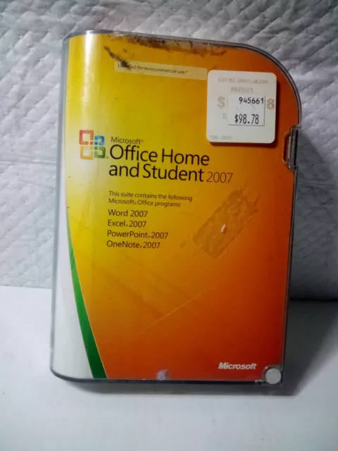 Microsoft Office Home and Student 2007 product key