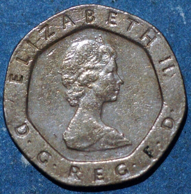 Great Britain 20 Pence 1982 KM# 931
