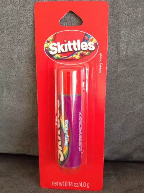 Skittles Berry Punch Flavored Lip Balm 0.14 Oz - Brand New In Package