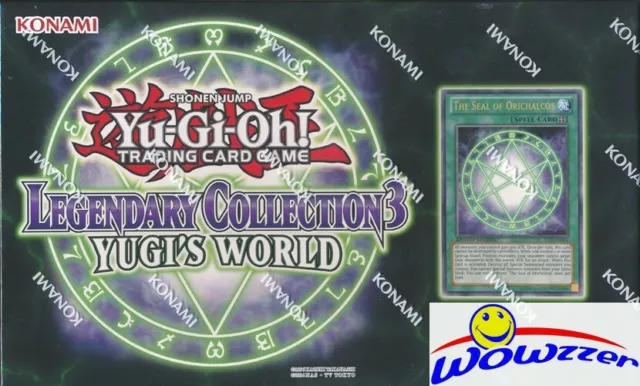 YUGIOH Legendary Collection 3 Factory Sealed Box-Yugis World Seal of Orichalcos