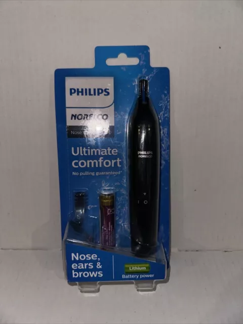 Philips Norelco Nose Trimmer 1000 NT1715/60 Battery Powered New (q)