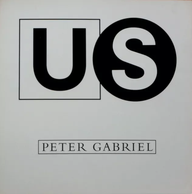 Genesis PETER GABRIEL "US" New Original 1992 US Promo only 12" Poster Flat MINT