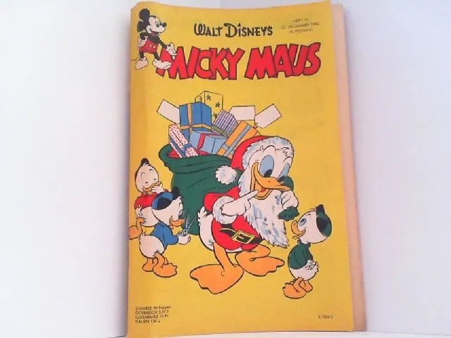 Micky Maus. Heft 51 / 22. Dezember 1962. Walt Disney's: