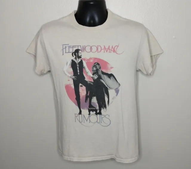 Fleetwood Mac Rumors Adult Small Band T-shirt Graphic Tee Stevie Nicks 70s Retro