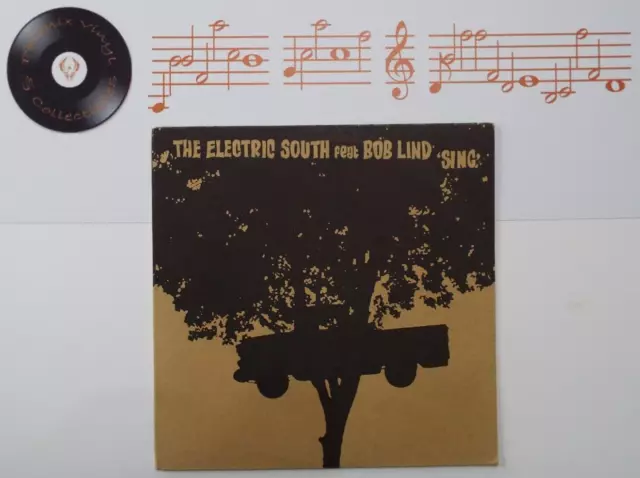 The Electric South Feat Bob Lind Sing 10” Single A1 B1 Pressing - EX