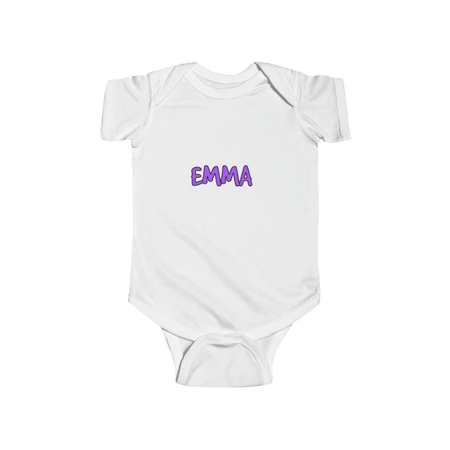 "Emma" Infant Fine Jersey Bodysuit