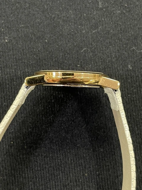 Orologio Movado 87 A1 845 Quadrante Museo Bianco Tono Oro Donna Quarzo 11