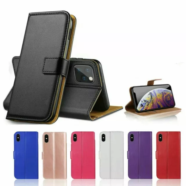 Case For iPhone 13 12 11 PRO XS MAX XR X 8 7 6 Luxury Leather Flip Wallet Cover