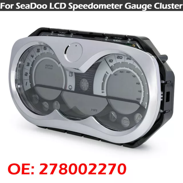 For SeaDoo LCD BRP Speedometer Gauge Cluster 278002270 RXP X 255 RXT 215 WAKE