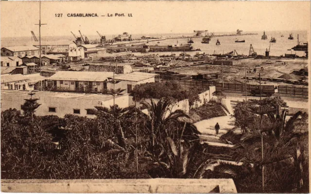 CPA AK CASABLANCA Le Port MOROCCO (1359014)