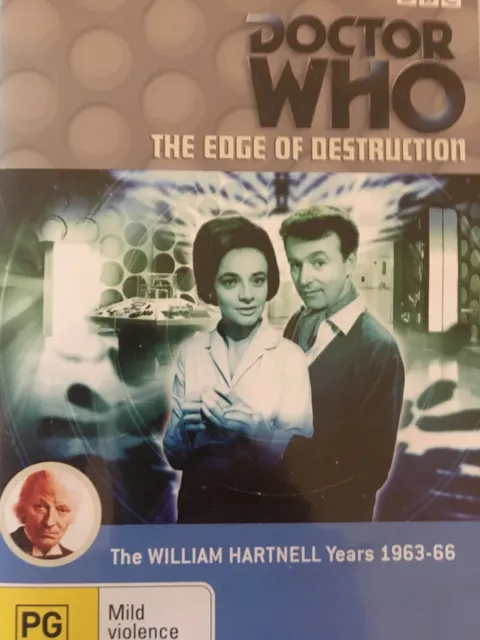 ORIGINAL Doctor Who The Daleks The Edge of Destruction by BBC - DVD New