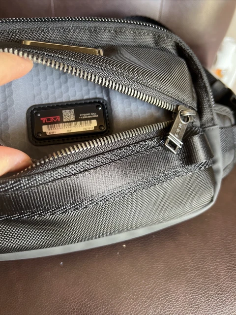 Tumi Recruit Alpha Bravo Sling Bag Crossbody Black 142491 $325 2