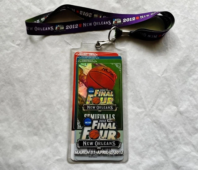 2012 NCAA FINAL FOUR Men's Basketball TICKETS Finals & Semis KENTUCKY Champions