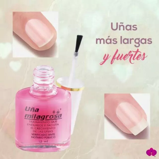 UÑA MILAGROSA tratamiento endurecedor para uñas/ nail treatment 15ml