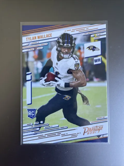 Tylan Wallace-Chronicles Prestige Football 2021-Baltimore Ravens-Rookie