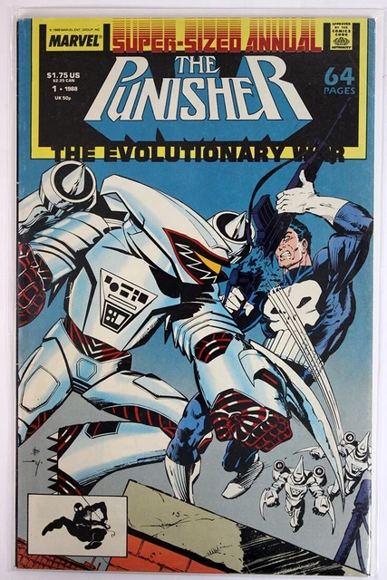 Marvel Comics The Punisher Annual Revolutionary War #1 1988 Nice!! LOOK!!